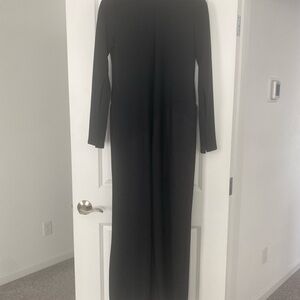 Zara Classic Black Long Sleeve Dress